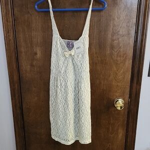 Free People Ivory Lace Dress